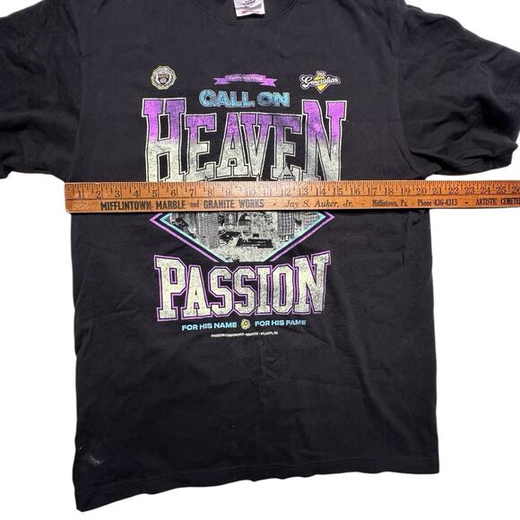 Vintage 90’s Jesus T Shirt Mens Large Shaka Tag - Picture 4 of 10